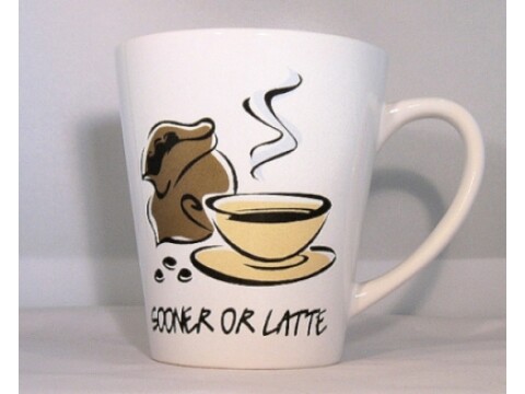 Printed Latte Mug 12oz