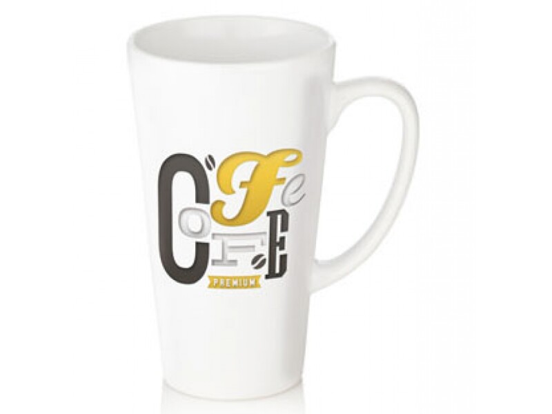 Printed Latte Mug 17oz